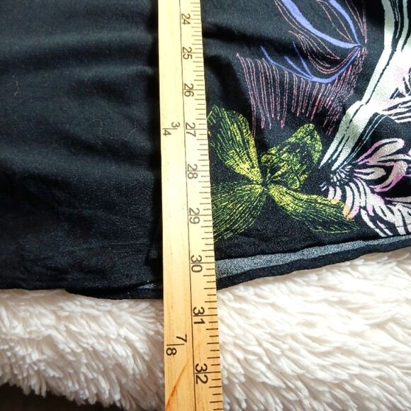 Free People Clear Skies Cold Shoulder Tunic Dress Women's S/P. Bell Shape Black. - Picture 10 of 10